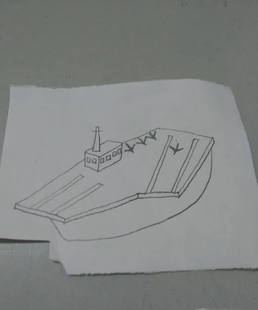画航空母舰,用图形来画,特别简单,下面就来画航空母舰.投诉/报错