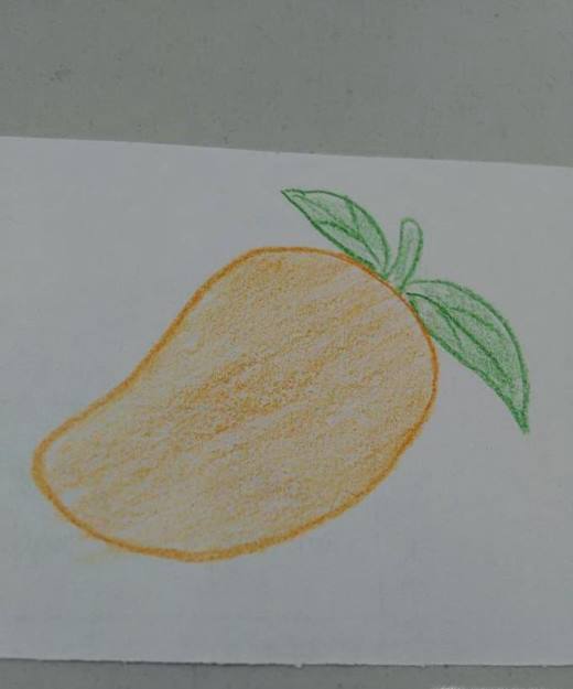 绘画系列之教你如何画芒果