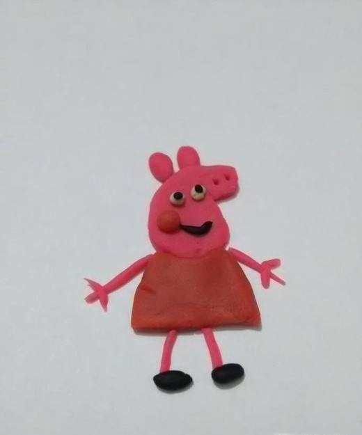 超轻粘土制作小猪佩奇