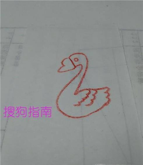 怎么画鹅简笔画